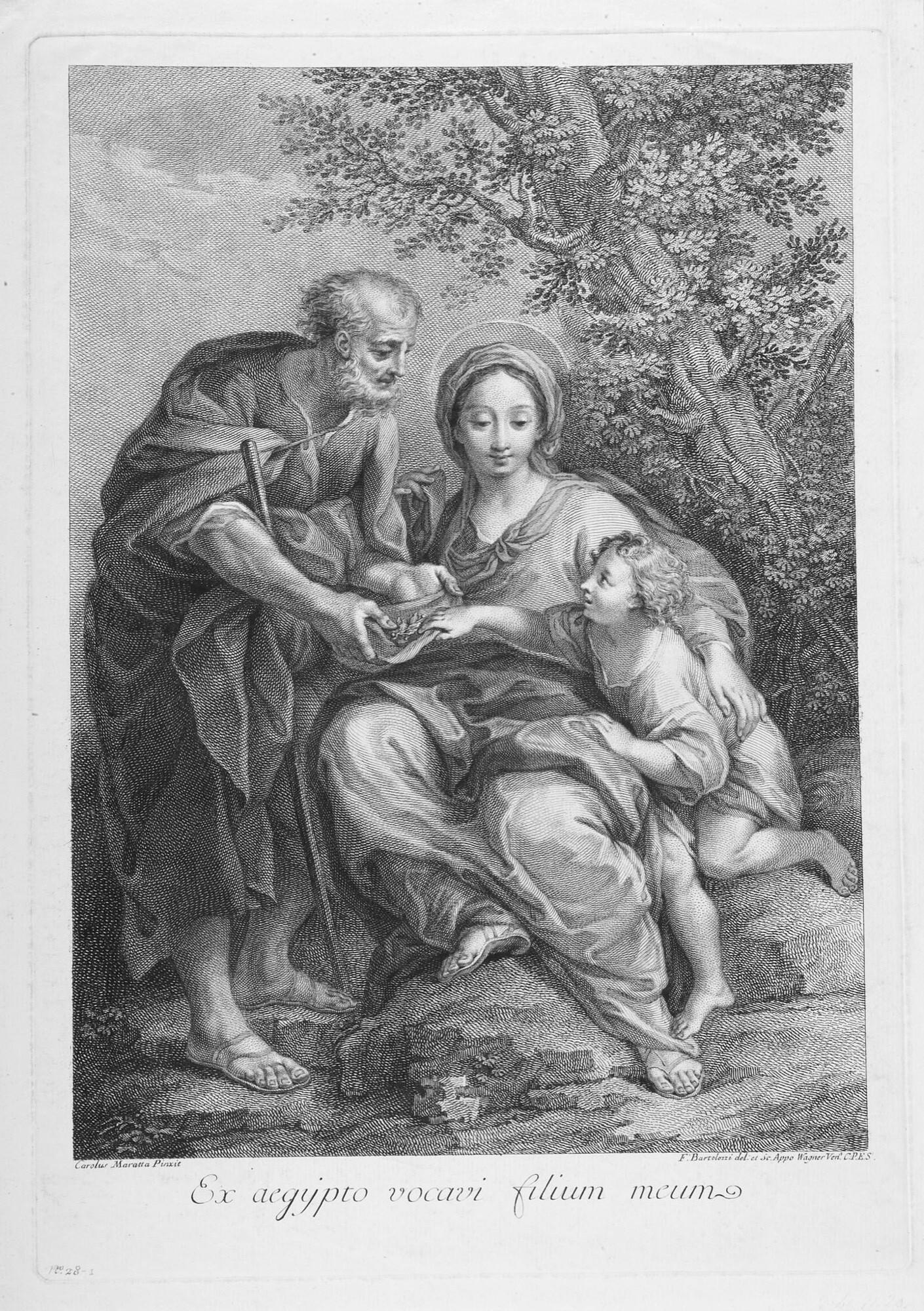 Francesco Bartolozzi - 4 Bll.: Religiöse Motive.