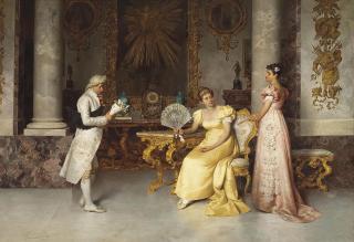 Francesco Beda - The young suitor