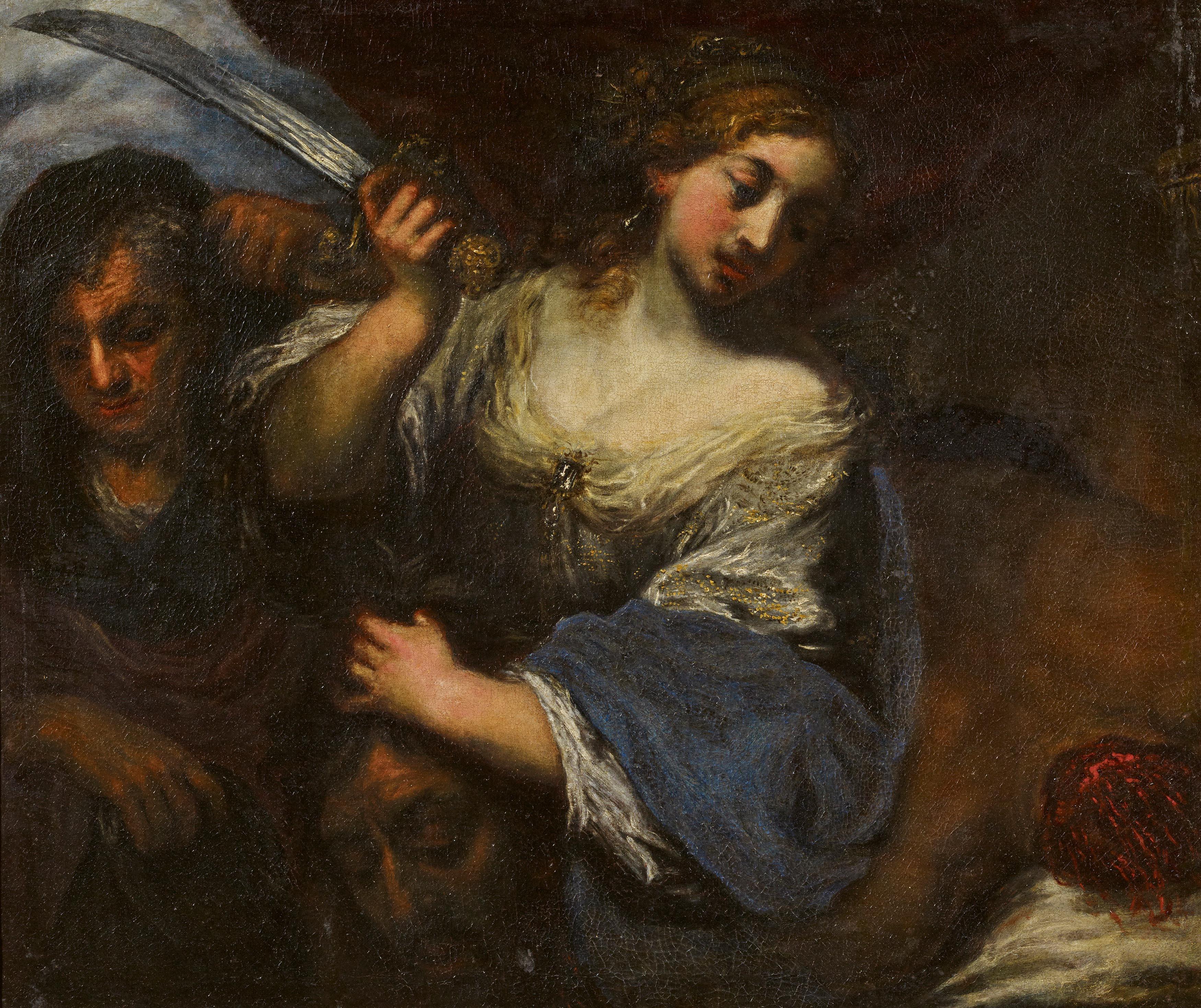 Francesco Botti - Judith enthauptet Holofernes.