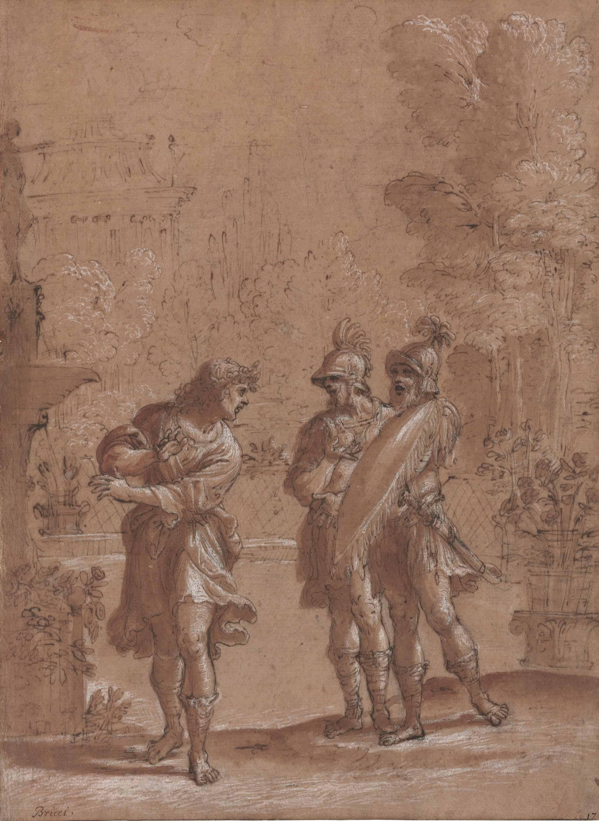 Francesco Brizio - Carlo And Ubaldo In The Enchanted Garden Of Armida