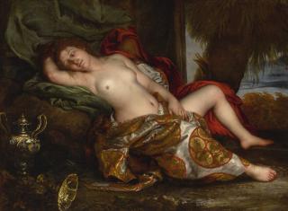 Francesco Cairo - Reclining Nude, Possibly Sophonisba