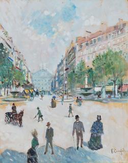 Francesco Cangiullo - Scorcio di città