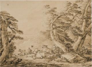 Francesco Casanova - A Runaway Wagon in a Storm