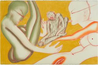 Francesco Clemente - Saffran Women