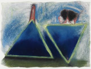 Francesco Clemente - Senza Titolo