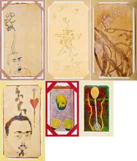 Francesco Clemente - The Pondicherry Pastels.