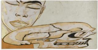 Francesco Clemente - The Skull