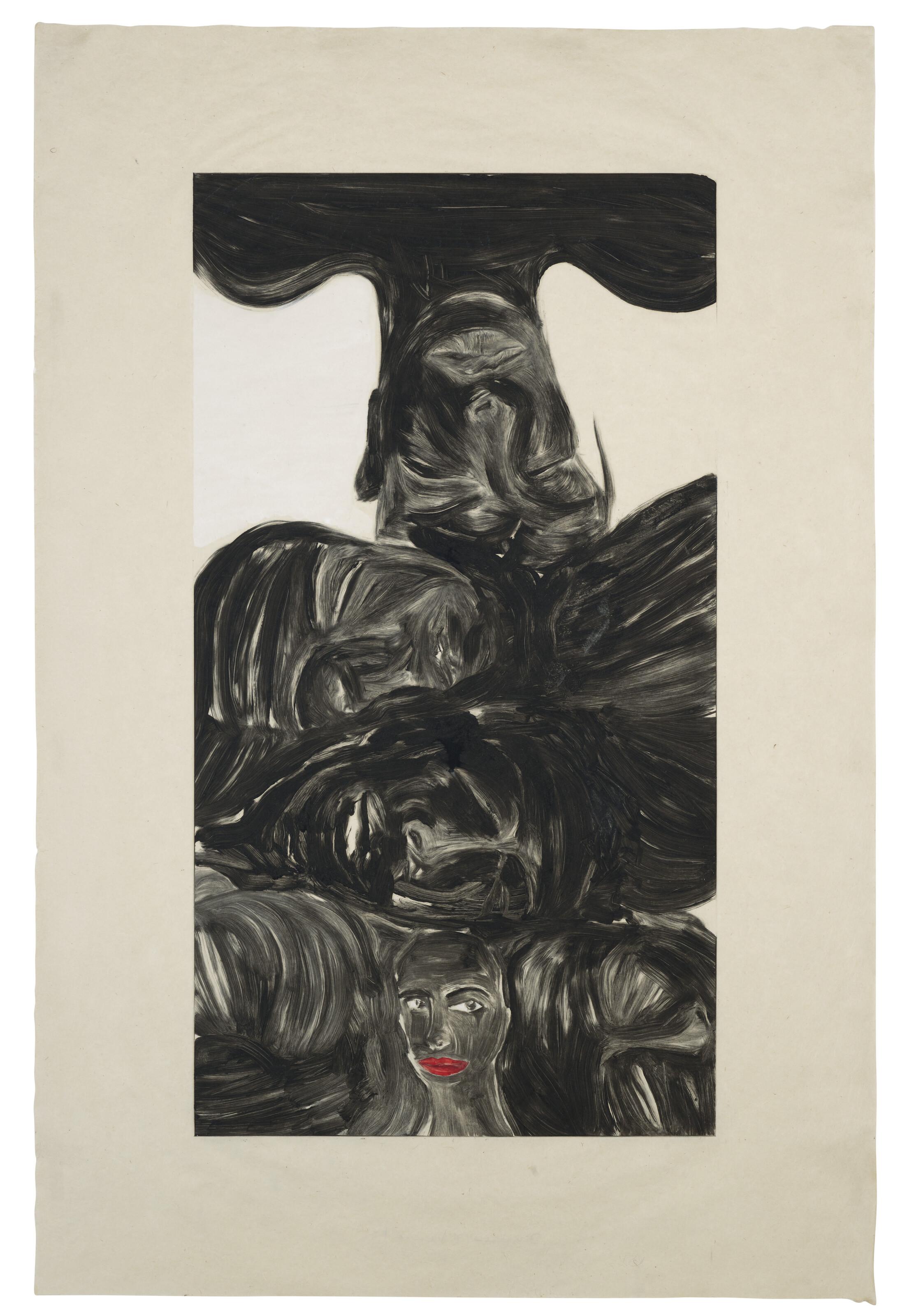 Francesco Clemente - Untitled (Monotype 59)