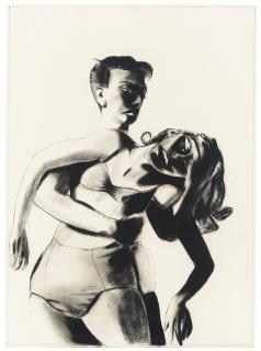 Francesco Clemente - Untitled (Study for New York City Ballet)