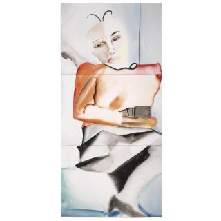 Francesco Clemente - Women And Men #3