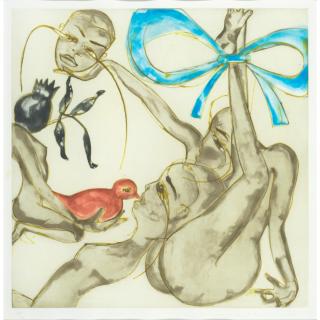 Francesco Clemente - Yellow, Red or Blue