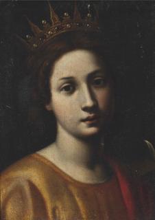 Francesco Curradi - Saint Catherine Of Alexandria