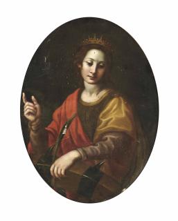 Francesco Curradi - Saint Catherine of Alexandria
