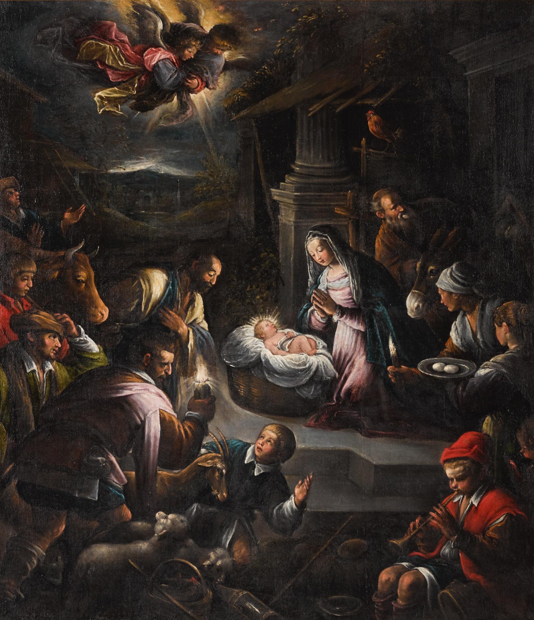 Francesco Da Ponte, Il Giovane - The Adoration Of The Shepherds