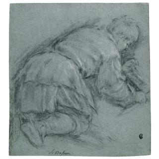 Francesco da Ponte - A Kneeling Boy