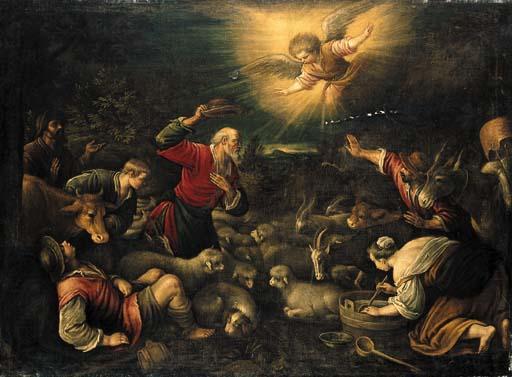 Francesco Da Ponte - The Annunciation to the Shepherds