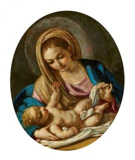 Francesco De Mura - Madonna mit Kind.
