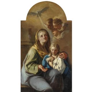 Francesco De Mura - Sant\'Anna E La Vergine Bambina