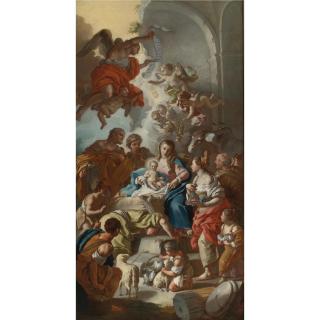 Francesco De Mura - The Adoration Of The Shepherds