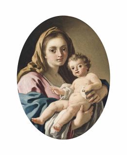 Francesco de Mura - The Madonna and Child