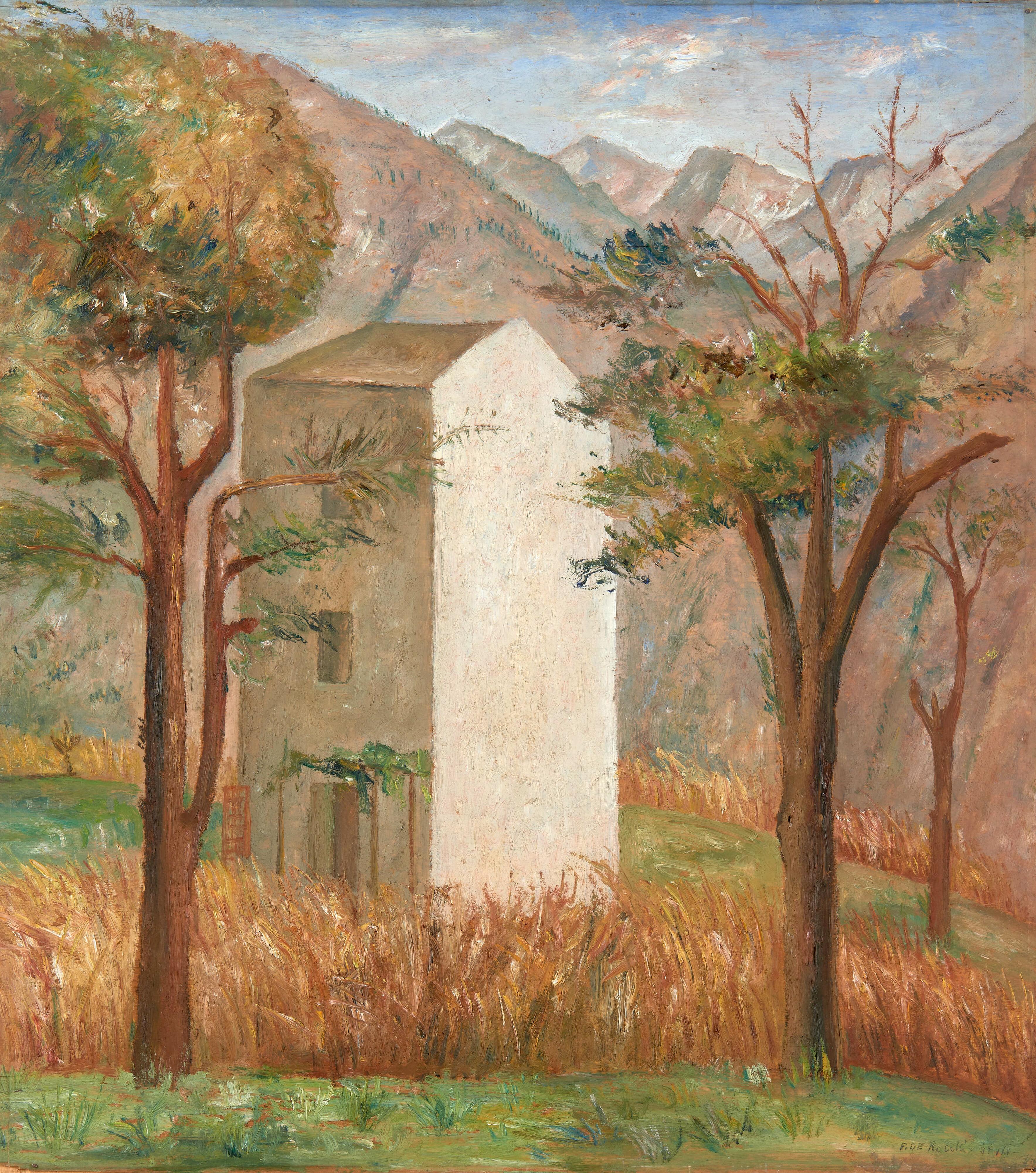 Francesco De Rocchi - Casetta in montagna