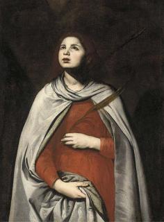 Francesco De Rosa - Saint Agnes