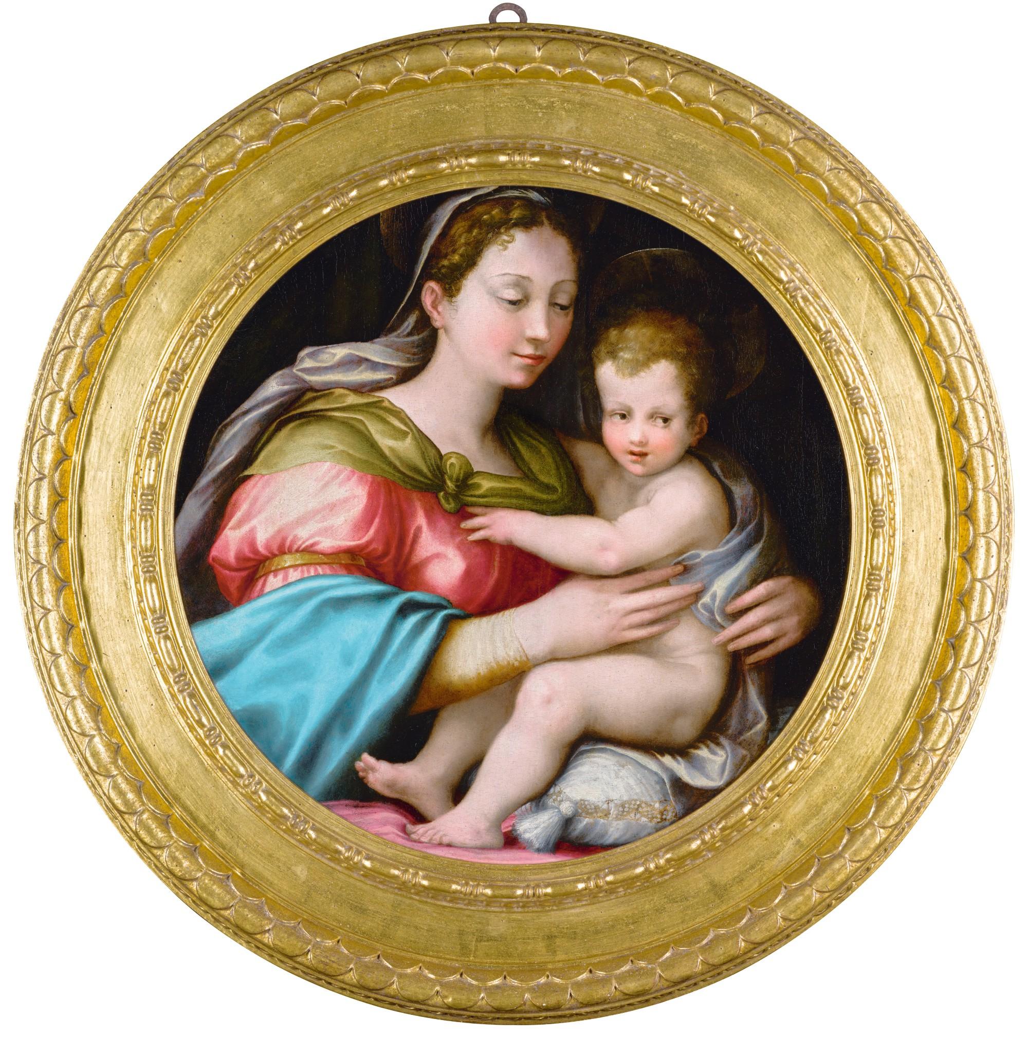 Francesco De\' Rossi - Madonna And Child