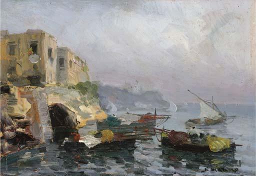 Francesco di Marino - Barche sotto costa