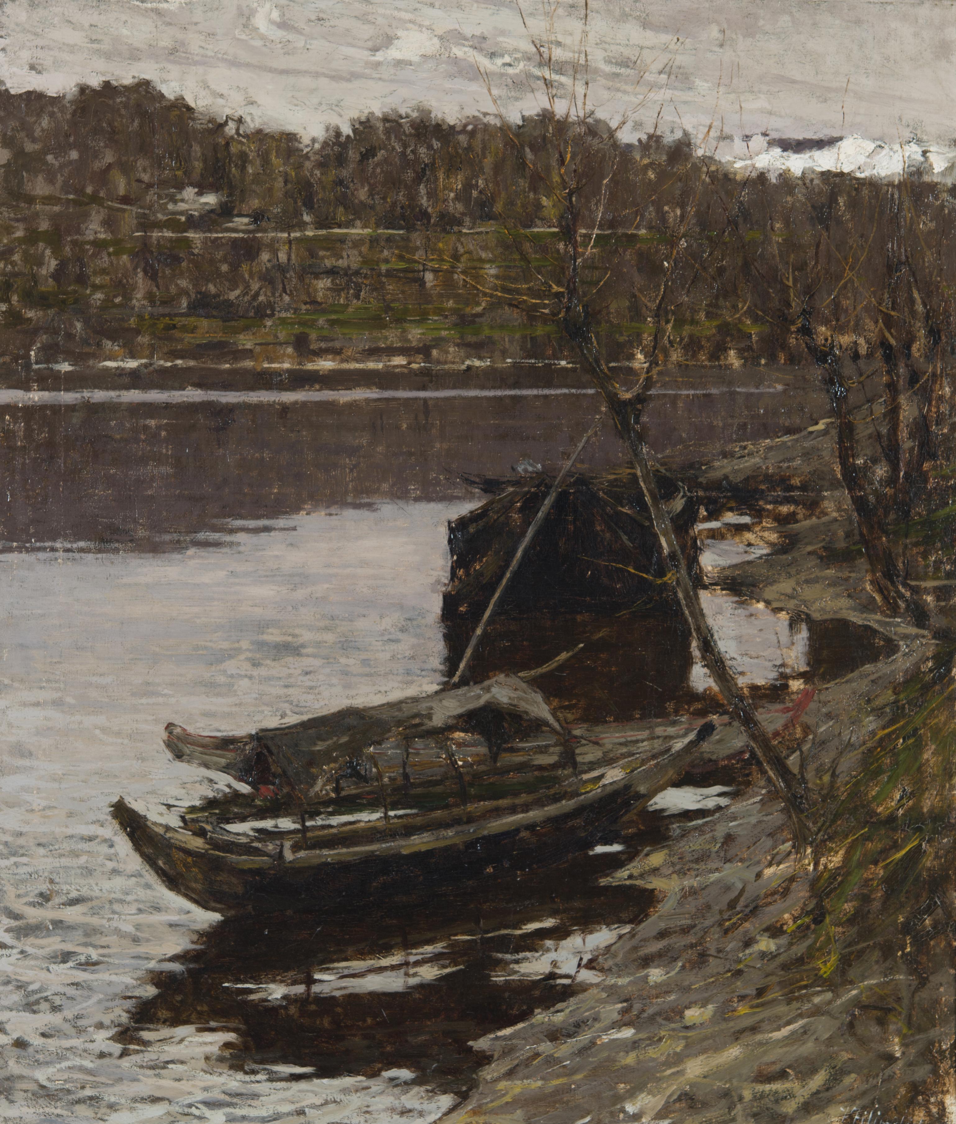 Francesco Filippini - Paesaggio fluviale