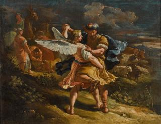 Francesco Fontebasso - Jacob Wrestling With The Angel