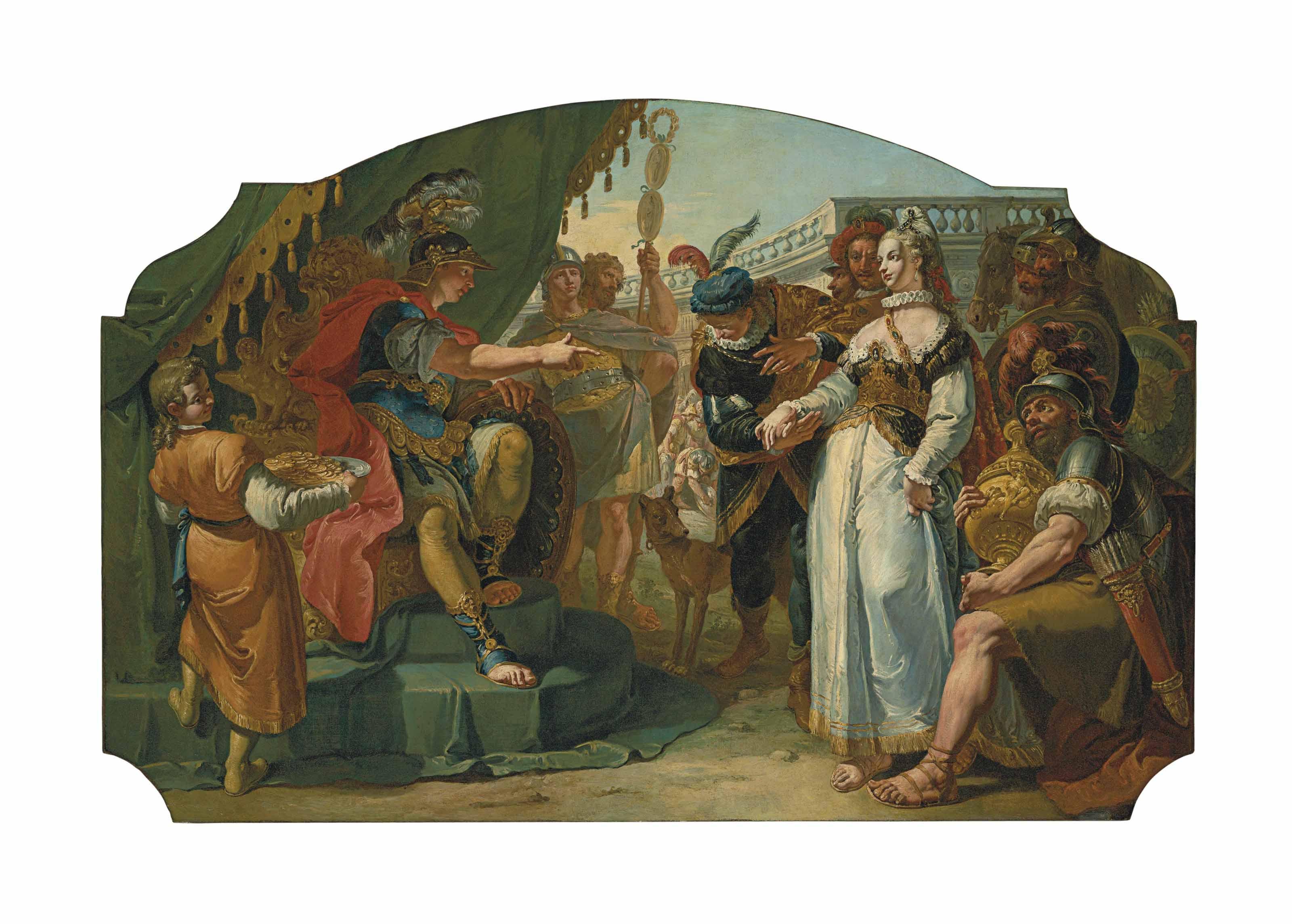 Francesco Fontebasso - The Continence Of Scipio