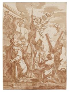 Francesco Fontebasso - The Martyrdrom of Saint Andrew