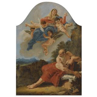 Francesco Fontebasso - The Vision Of Saint Jerome