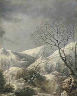 Francesco Foschi - An Extensive Winter Mountainscape