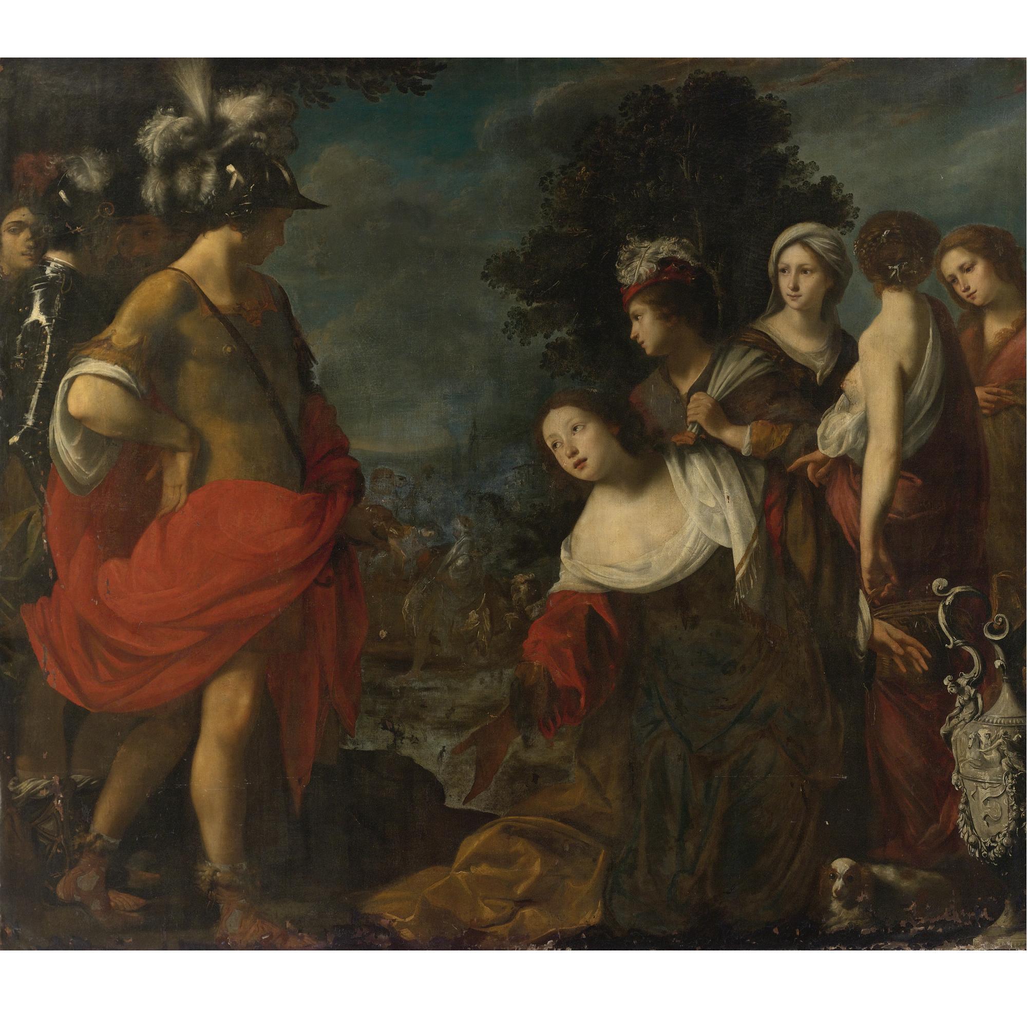 Francesco Furini - Abigail Before David