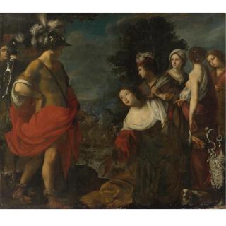 Francesco Furini - Abigail Before David