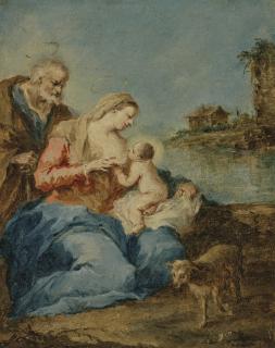 Francesco Guardi - The Holy Family