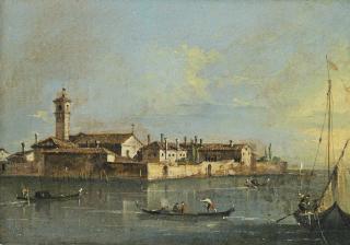 Francesco Guardi - The Island of Lazzaretto Vecchio, Venice