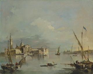 Francesco Guardi - The Island Of San Giorgio Maggiore, Venice, With The Punta Della Giudecca