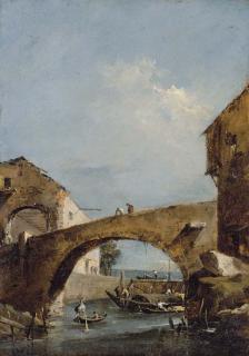 Francesco Guardi - The Porta del Dolo