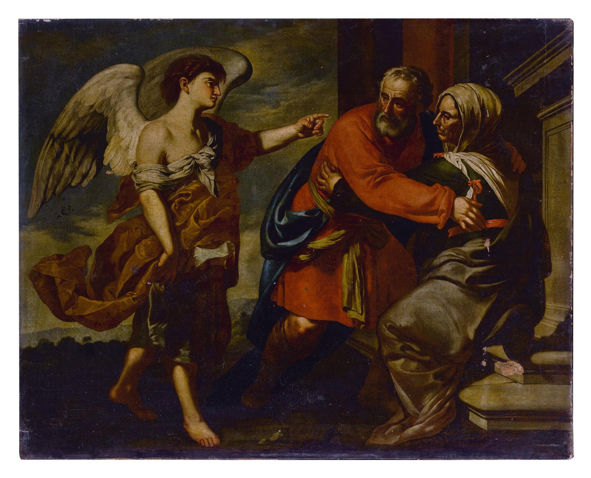 Francesco Guarino - The Meeting of Zechariah and Elizabeth