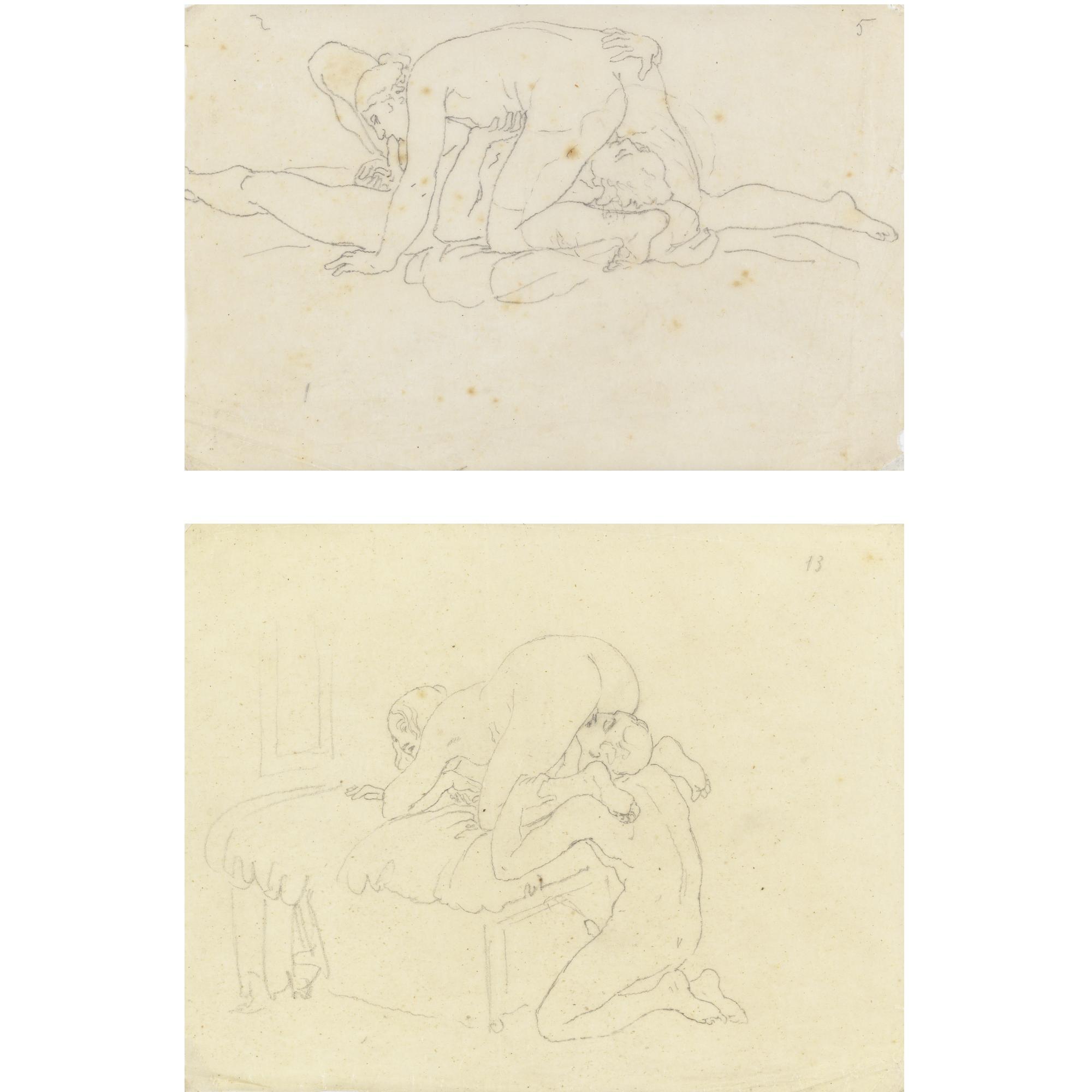 Francesco Hayez - Disegni Erotici