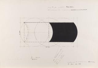 Francesco Lo Savio - Progetto per metallo parasferico, articolazione di superficie parasferica estroversa. Progetto G