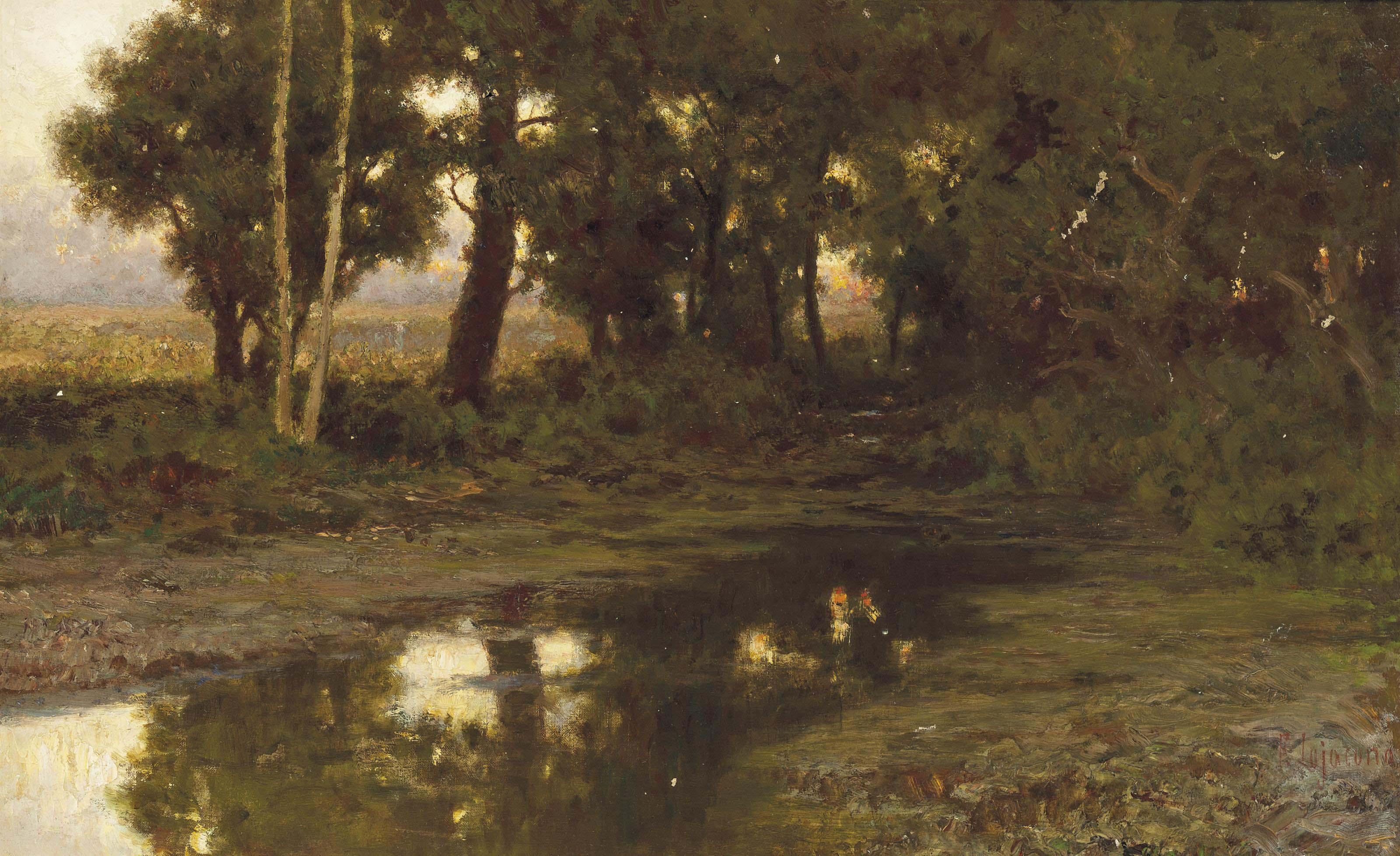 Francesco Lojacono - Inverno Bosco