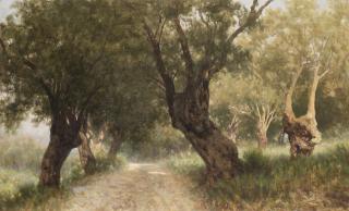 Francesco Lojacono - Sunlit grove