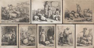 Francesco Londonio - Pastoral scenes