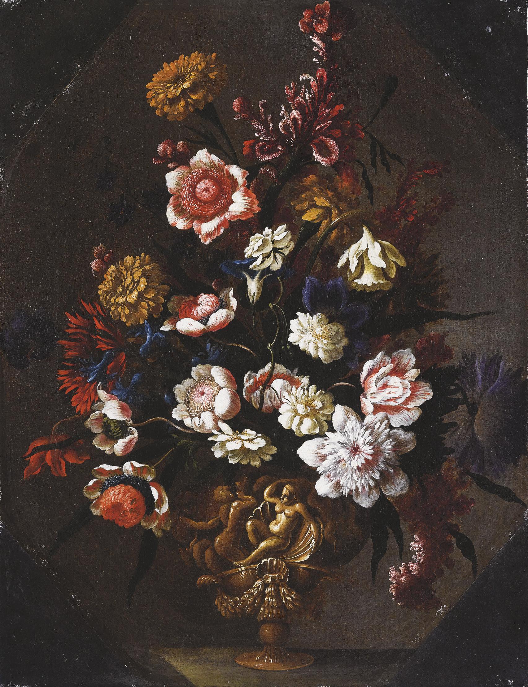 Francesco Mantovano - Vaso di fiori