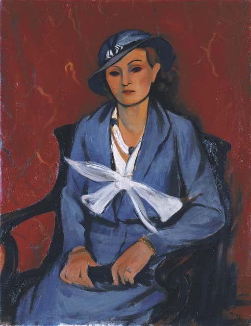 Francesco Menzio - Donna con cappellino