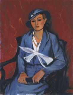 Francesco Menzio - Donna con cappellino