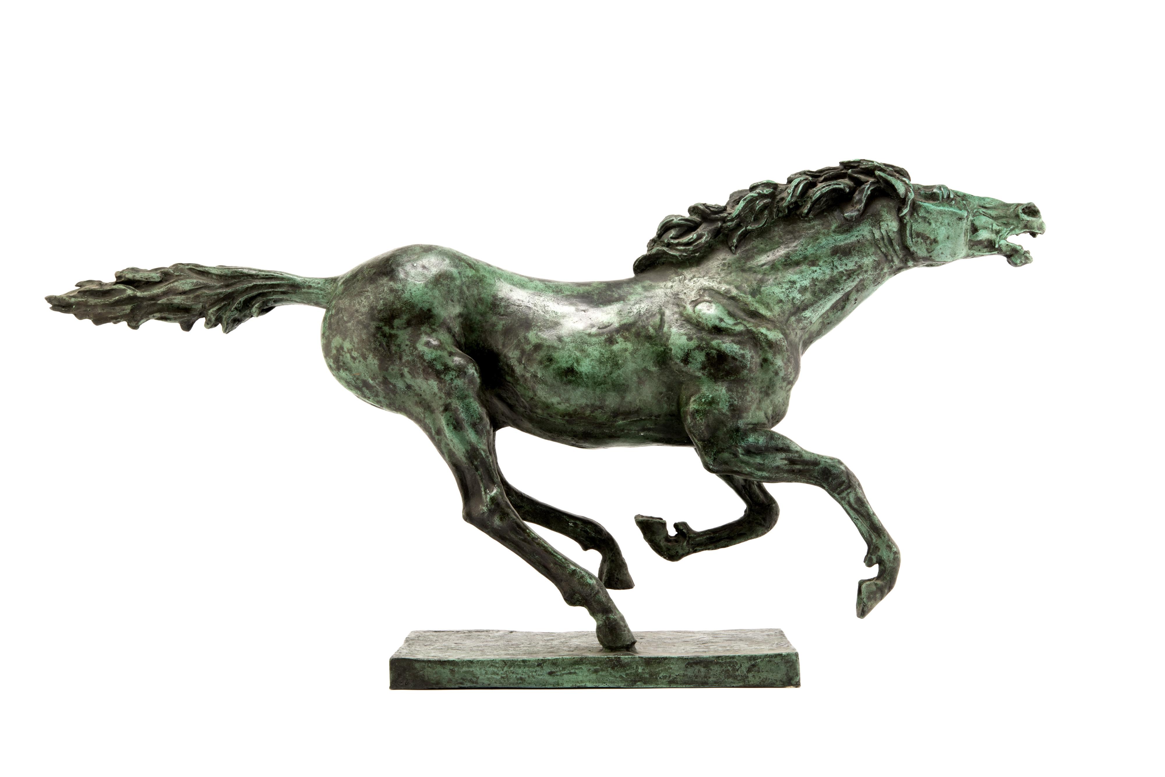 Francesco Messina - Cavallo al galoppo